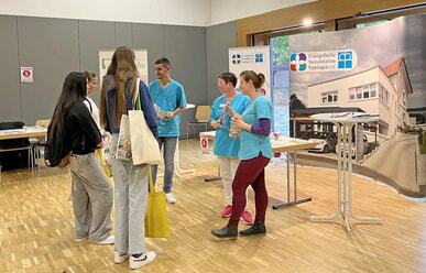 Unser Auftritt auf dem Jobstart-Treff 2024