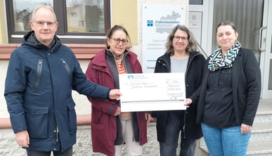 Spendenübergabe