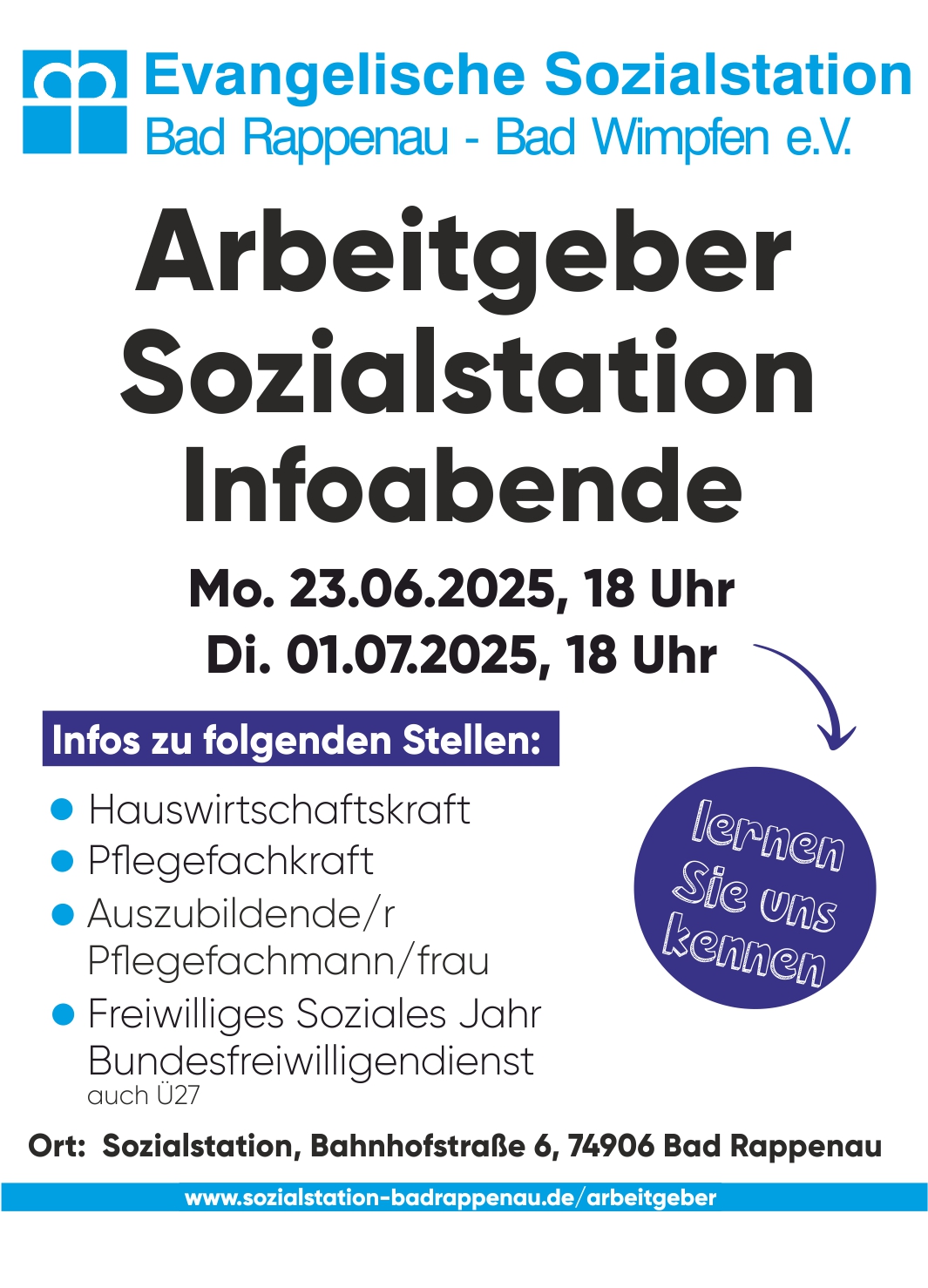 Infoabende Flyer 2025